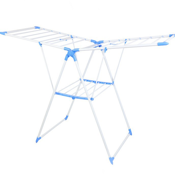 Perchero plegable tipo ala – Sin instalación – Para balcón y habitación