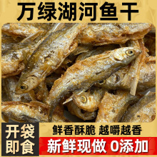 万绿湖河鱼干香酥小鱼干即食熟食零食无糖鱼干干货淡水小鱼干人吃