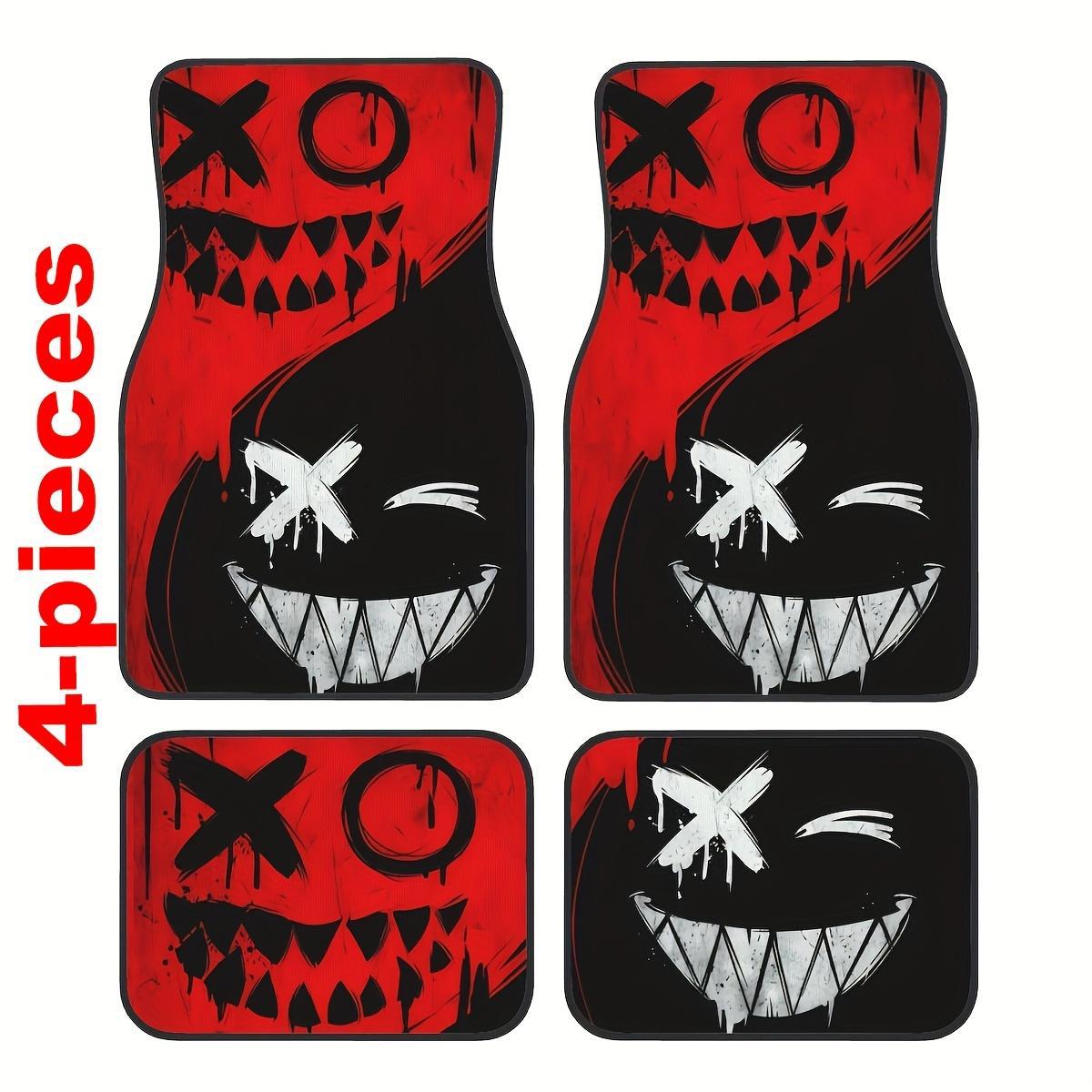 Cross-Border Hot-Selling Pattern Printed Car Floor Mats, Stain-Resistant, Water-Absorbent and Non-Slip Four-Piece Set, Etc. Can Be Shipped on Behalf of Others