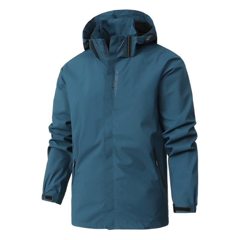 2024 весна и осень на открытом воздухе тонкая куртка для мужчин и женщин ветрозащитная водонепроницаемая трансграничная куртка для продажи может быть напечатана с логотипом