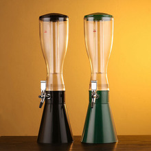 ♡批发百威酒炮3升商用扎啤酒炮酒吧KTV百威分酒器带龙头啤酒桶