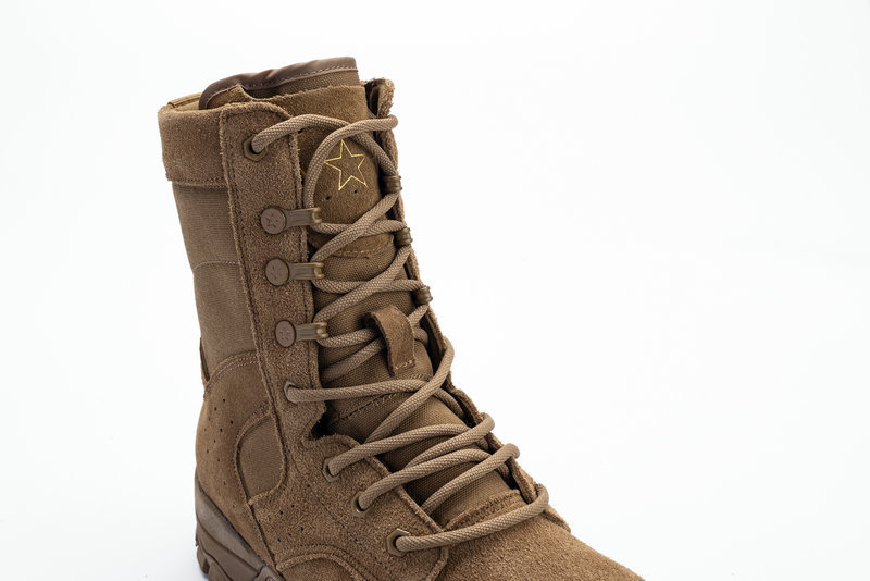 New Brown Combat Boots Men's Boot Winter Topcoat Cowhide Boots Mountaineering Boots Durable, Waterproof, and Puncture Resistant Tactical Boots_voghion.com