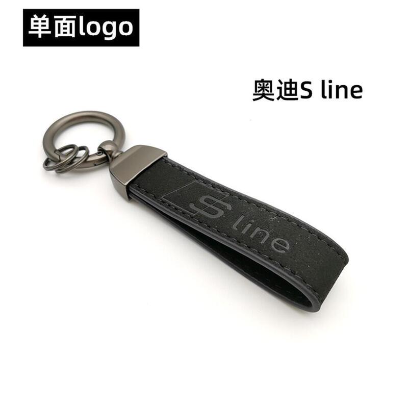 スエードレザーカーキーホルダートレンディなブランドカーロゴキーホルダーメンズハイエンドペンダントメルセデスベンツメタルレザーキーホルダー|undefined