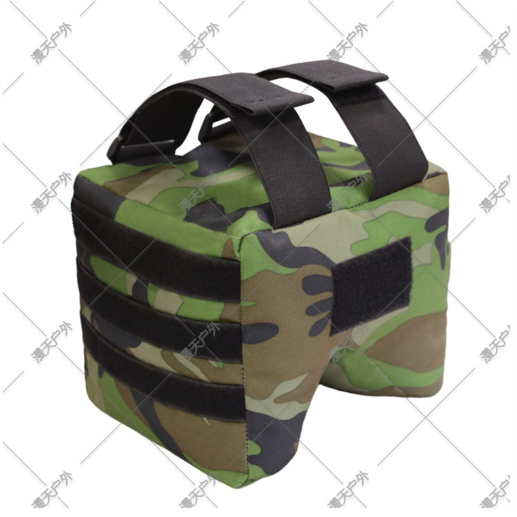 Bolsa táctica CS, bolsa para arena con soporte, sin relleno, para exterior, camuflaje, saco de arena, caza/airsoft, transfronterizo