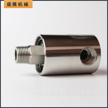 304高速高压不锈钢旋转接头洗车机冲床离合器过空气水回转接头油