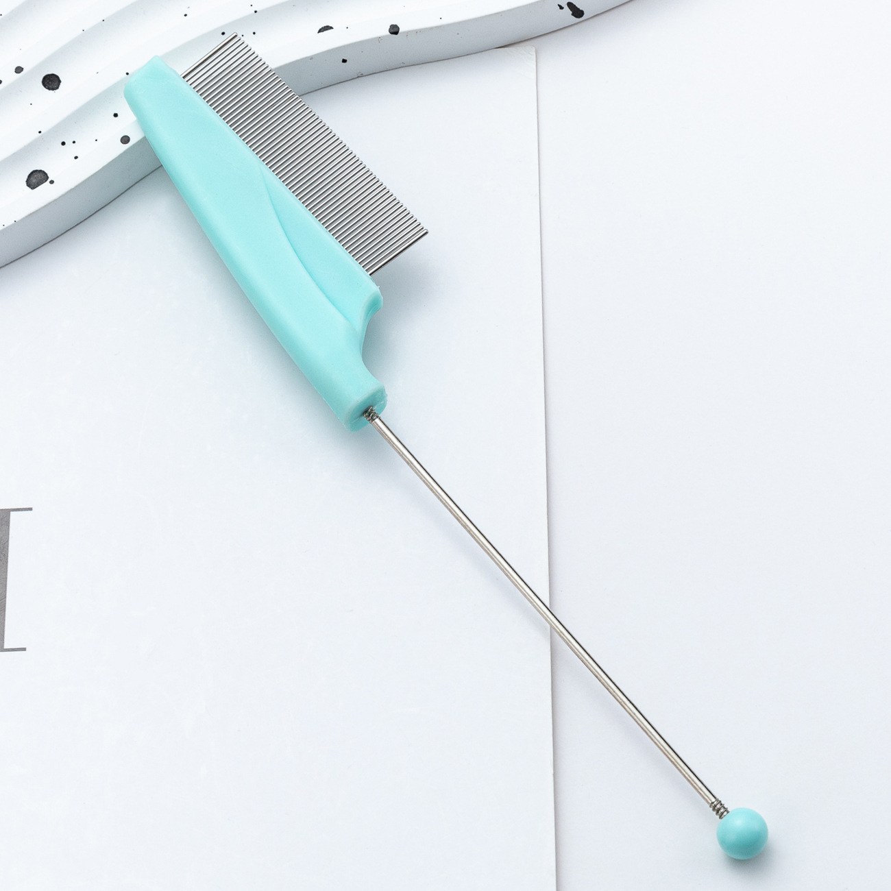 Peines de perlas DIY para perros, perros, perras, perras