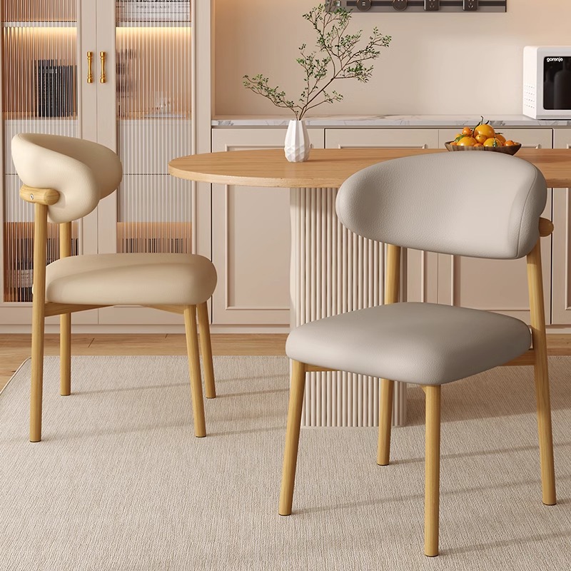 Mesa de comedor estilo crema silla de alta calidad alquiler moderno hierro forjado taburetes de restaurante italiano respaldo silla de comedor casera