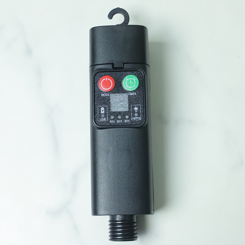 Transfronterizos LED String Power Cargador USB controlador de alimentación impermeable con interruptor de lámpara de camping duradero