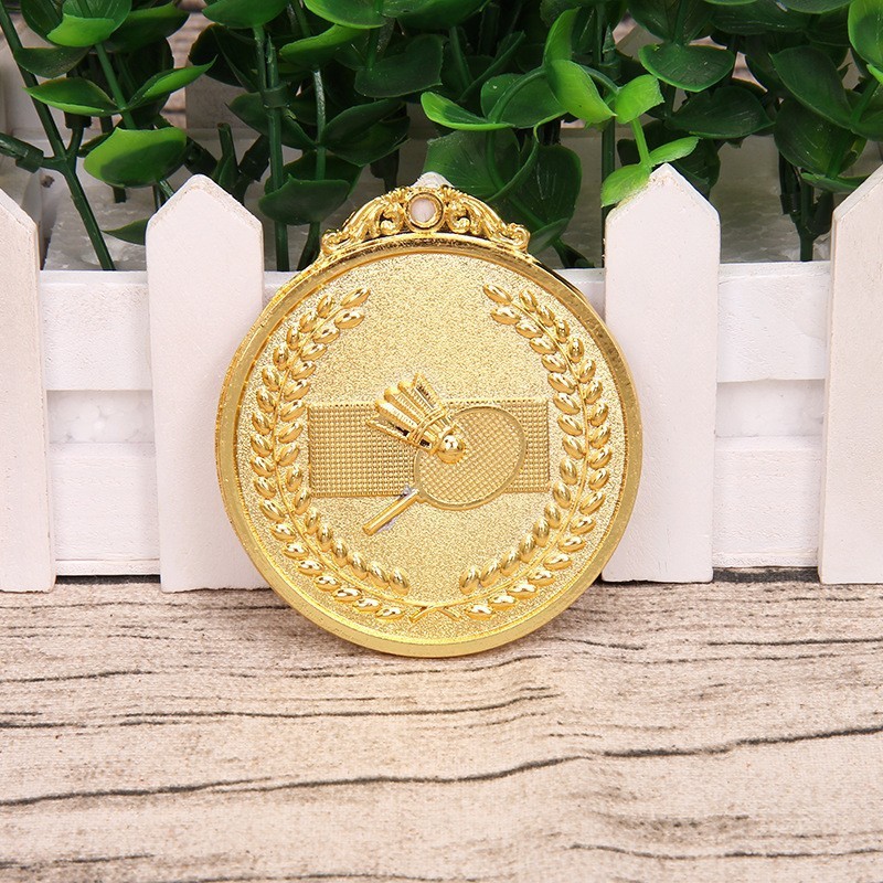 Fabricantes de medallas de bádminton en stock Juegos Juegos
