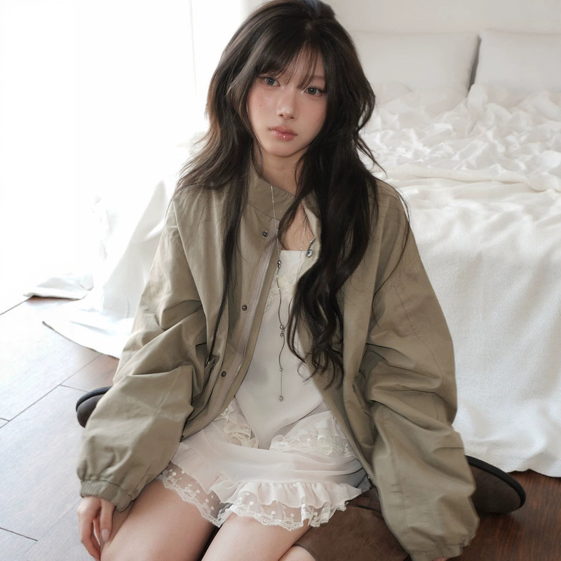 Now available: Korean designer modim*od drawstring waist utility jacket, Korean women's clothing, casual wasteland style jacket Now available: Korean designer modim*od drawstring waist utility jacket, Korean women's clothing, casual wasteland style jacket
