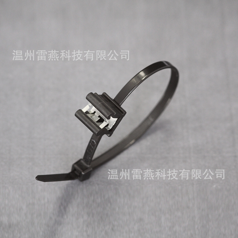 REYETEC 汽车线束用耐高温阻燃156-00547 纵向卡扣扎带