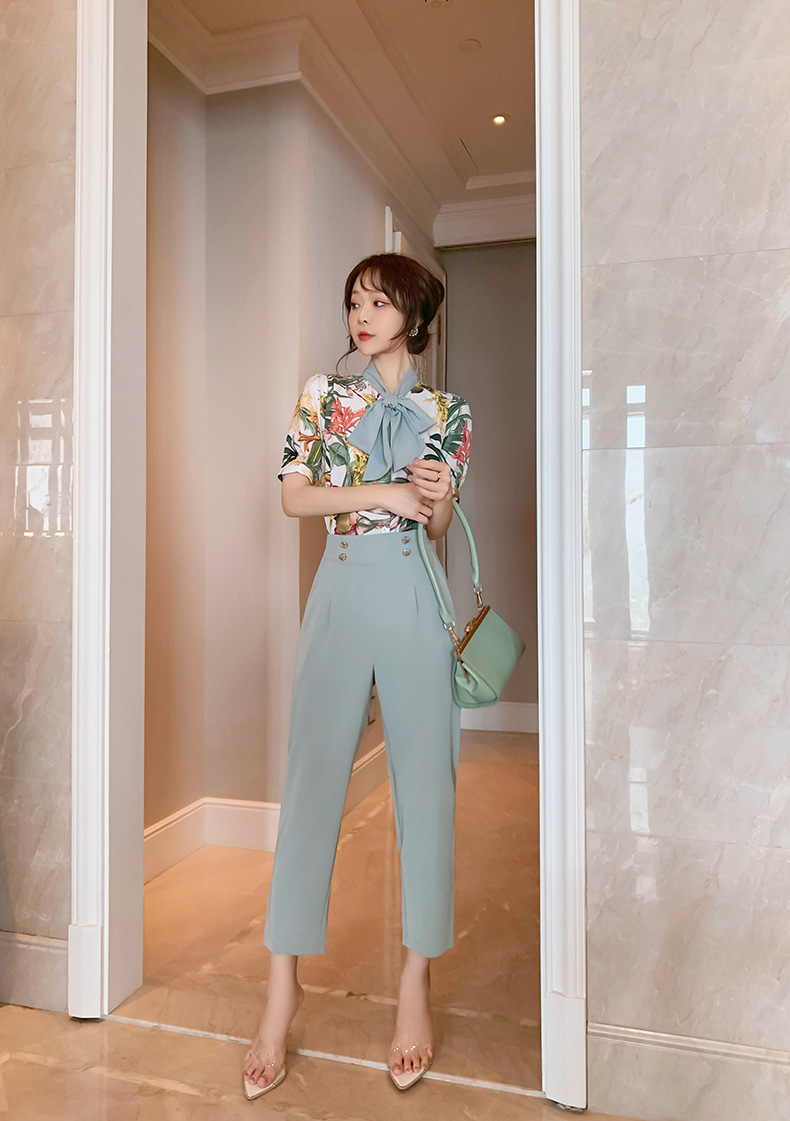 D0095 1280K ĐỒ BỘ NỮ CHOTDNG CẢ BỘ 2 MÓN MÙA HÈ HỌA TIẾT HOA THỜI TRANG NỮ G04 SẢN PHẨM MỚI