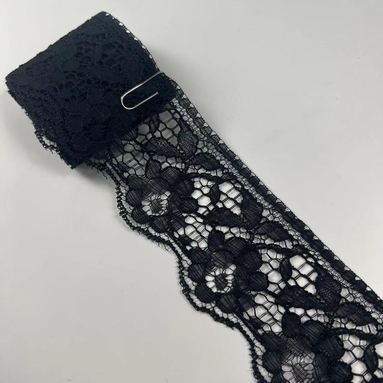 Suministro directo de fábrica 6cm encaje ropa textil para el hogar falda collar accesorios encaje color no elástico material de poliéster al por mayor