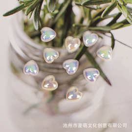 树脂亮片爱心 奶油胶手机壳发饰头绳娃娃屋手作店 diy手工