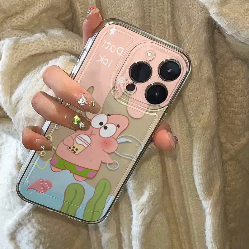 Apple, совместимый с iPhone 15 спонж, кремовый чехол для телефона, 15promax, iphone, для любимого