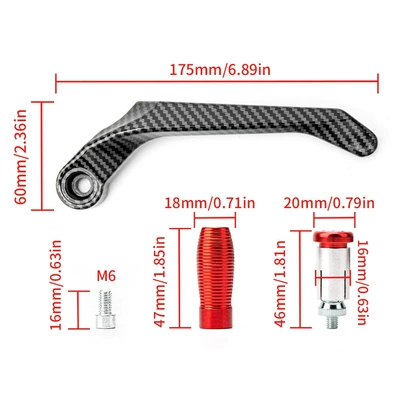 Anti-Fall Horn Brake Hand | Motorcycle Safety Supplies