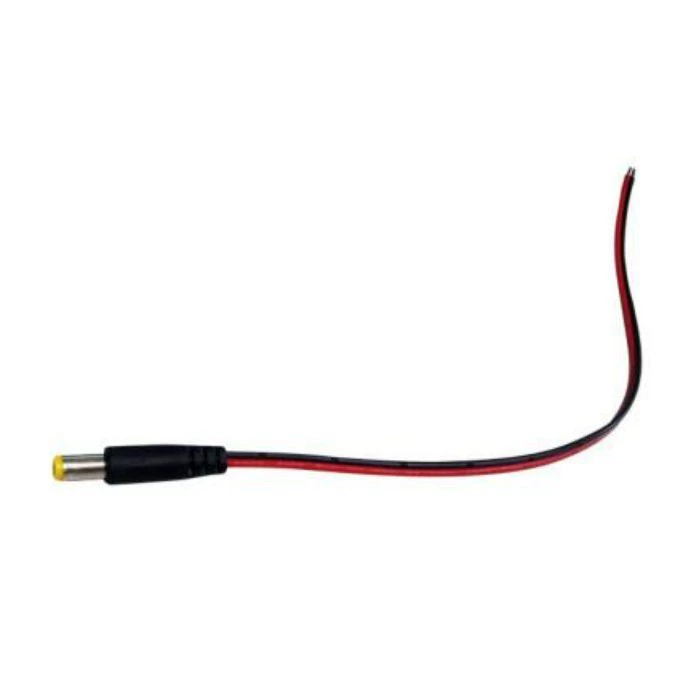 Разъем питания для мониторинга, штекер постоянного тока, интегрированный кабель с медным сердечником