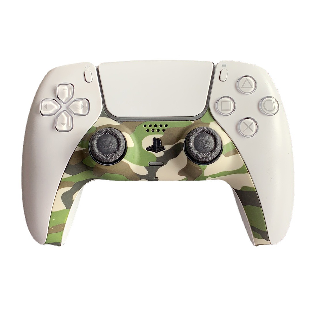 PS5 Bluetooth Handle Decorative strip Camouflage gold PS5 wireless game Handle periphery parts Decorative plates