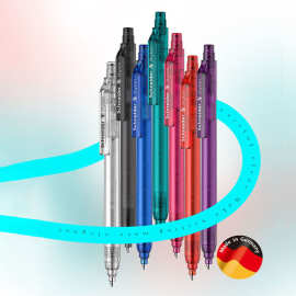 德国schneider施耐德按动水笔换G2芯0.5mm斯凯同Skyton透明中性笔