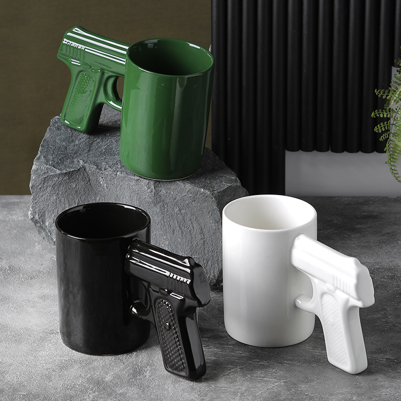 Taza de cerámica 3D imitación del águila del desierto empuje de modelado en relieve, taza de agua, taza de menú creativa, juegos de moda