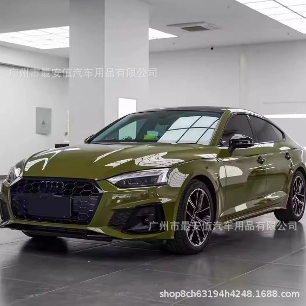 Pet Combat Green Car Color Changing Film Full Car Film Body Motorcycle Anti-Scratch Protective Film Vehicle Film Modification