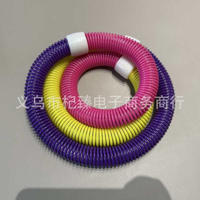 新しいソフトフープ、お腹を引き締める加重スプリングフープホース、女性がお腹を細くし、腰を傷つけず、全身を細くすることができます。|undefined