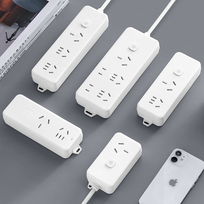 4000w大功率插座带长线插排空调热水器电磁炉专用接线板10a转16A