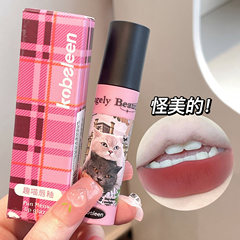 怪美的~INS喵趣唇泥唇釉啞光絲絨不易掉色平價口紅跨境直播批發