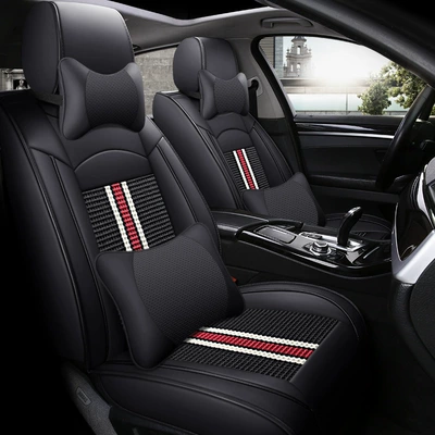 Leather and Fabric Seat Cover, Summer – Four Seasons Pad