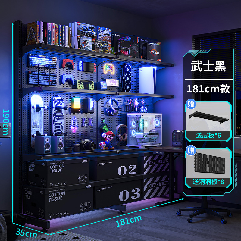 Escritorio para computadora de escritorio, dormitorio, hogar, escritorio, estantería, estante de piso, combinación de mesa y silla para juegos individuales