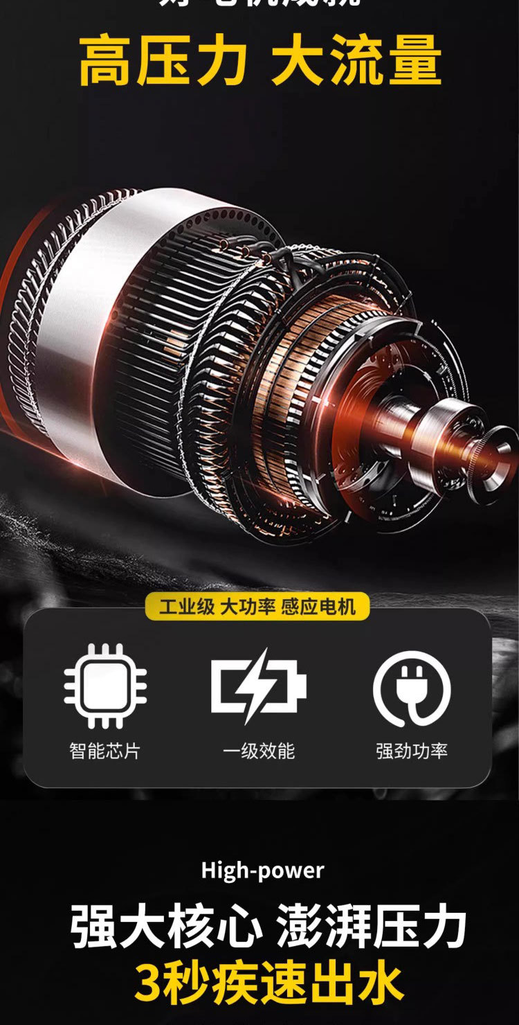 26 Models of Genuine Black Cat High-Pressure Cleaning Machines, Pure Copper 220V Car Washers, Household High-Power Pumps, Floor Washing, Car Washing Water Guns