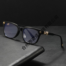 欧美境外新款太阳镜男女方框克家平光镜经典旅游时尚光学眼镜