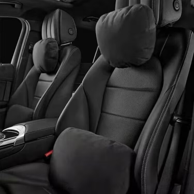 Car Lumbar Support Headrest Car Cushion Neck Pillow Cushion Car Seat Pillow Lumbar Cushion Waist Support Neck Pillow Lumbar Support