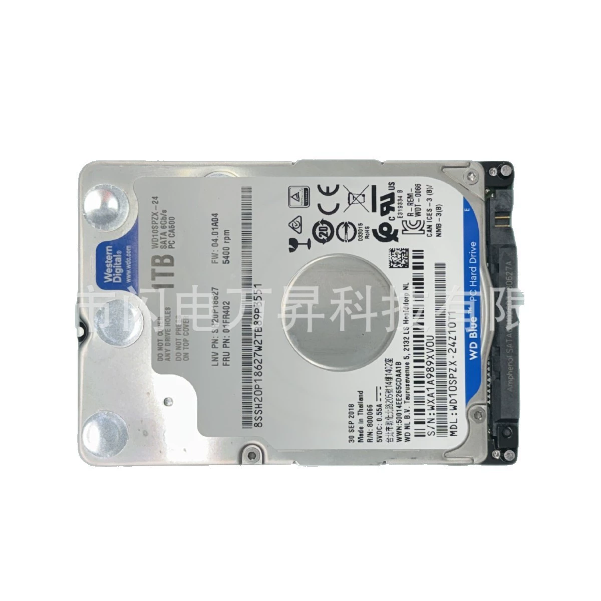 Подходящий для внешнего жесткого диска WD (Western Digital) ноутбука механический 1 ТБ 2.5-дюймовый интерфейс SATA sata6.0GB/S