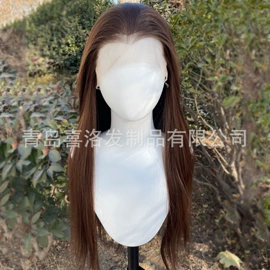 长直发假发;假发长卷发