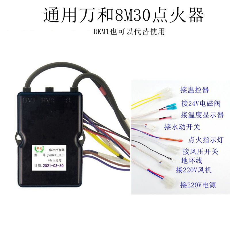 Adecuado para accesorios de calentador de agua Vanward, conjunto de control de encendido JSQ8M30-DL01 pulse image 3
