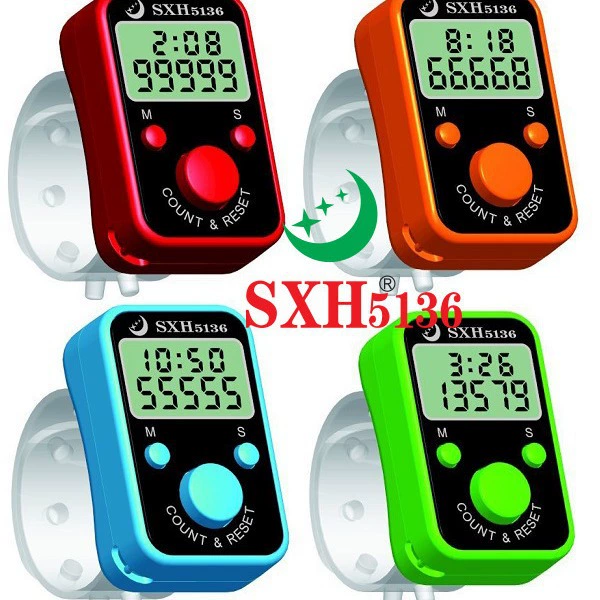 Поставка 1016 с пальцами времени | кольцо с электронным счетчиком времени | ручной счетчик оптом