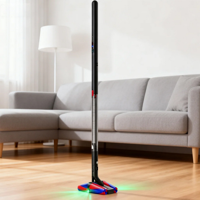 Pen-Style Lightweight Sweeper, Flat-Laying Solid-Liquid Separation, Odor-Free Electric Household Mop