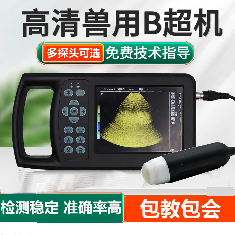 猪用b超全数字兽用B超机测孕仪b超机彩色B超畜牧牛马羊怀孕检测仪