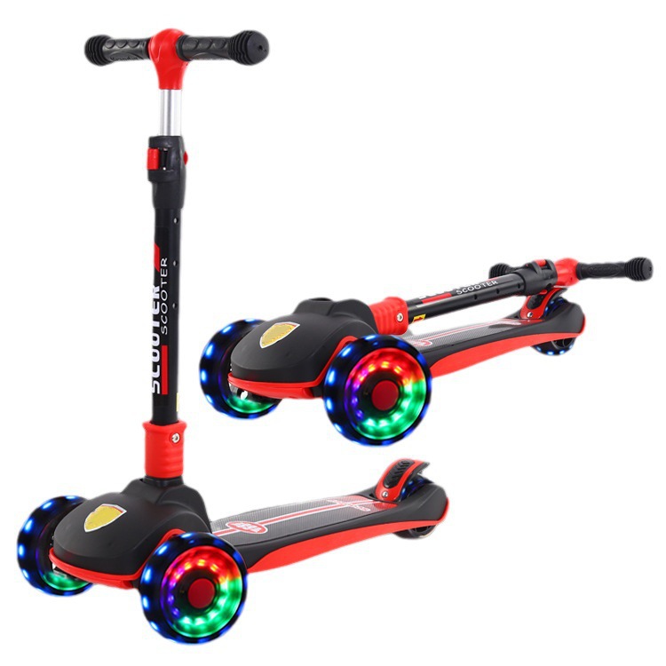 Scooter para niños, niños y niñas, scooter tres en uno, bebé, deslizamiento, automóvil de juguete para niños, venta al por mayor, transfronterizo