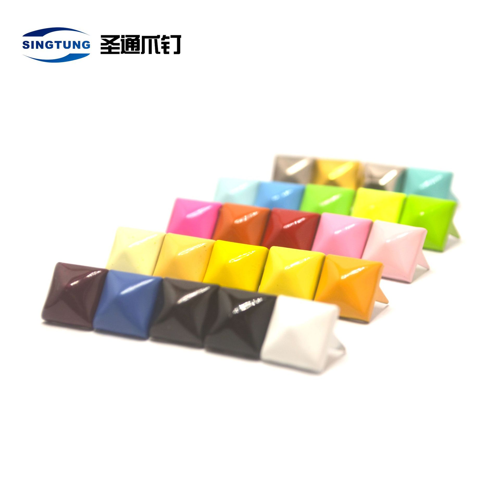 工厂规格铜四方爪钉铁四方 爪钉 五金皮具装饰鞋包辅料配件编织绳