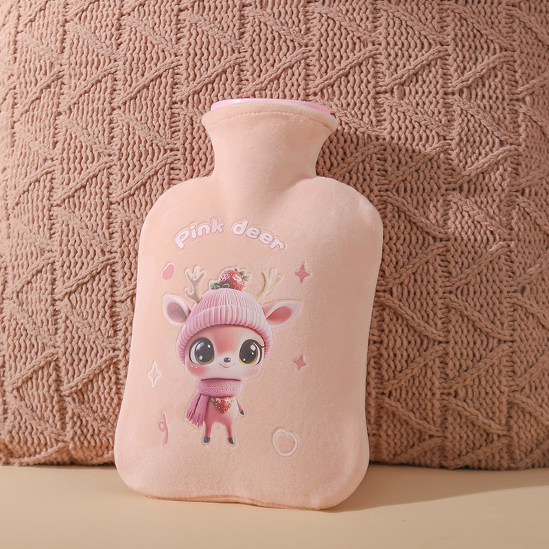 Pink big eyed deer
