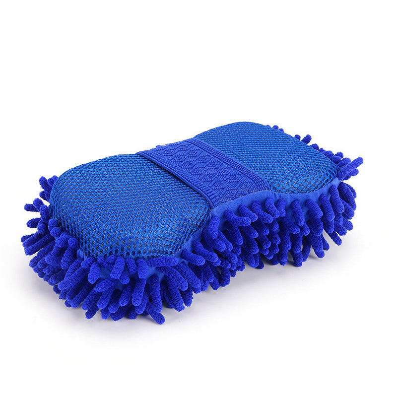 Esponja de coche de terciopelo de chenilla de gama alta guantes de lavado de coches de insectos de coral suministros de lavado de coches de terciopelo de coral anti-arañazos image 6