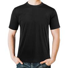 25 Pack Men's Shirts Crew Neck Breathable Quick Dry Short