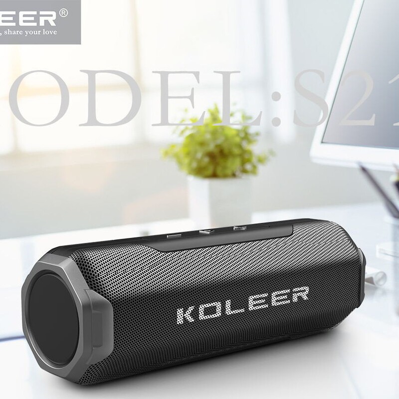 KOLEER bluetoothスピーカー屋外ポータブルカードサブウーファーダブルスピーカーbluetoothオーディオ|undefined