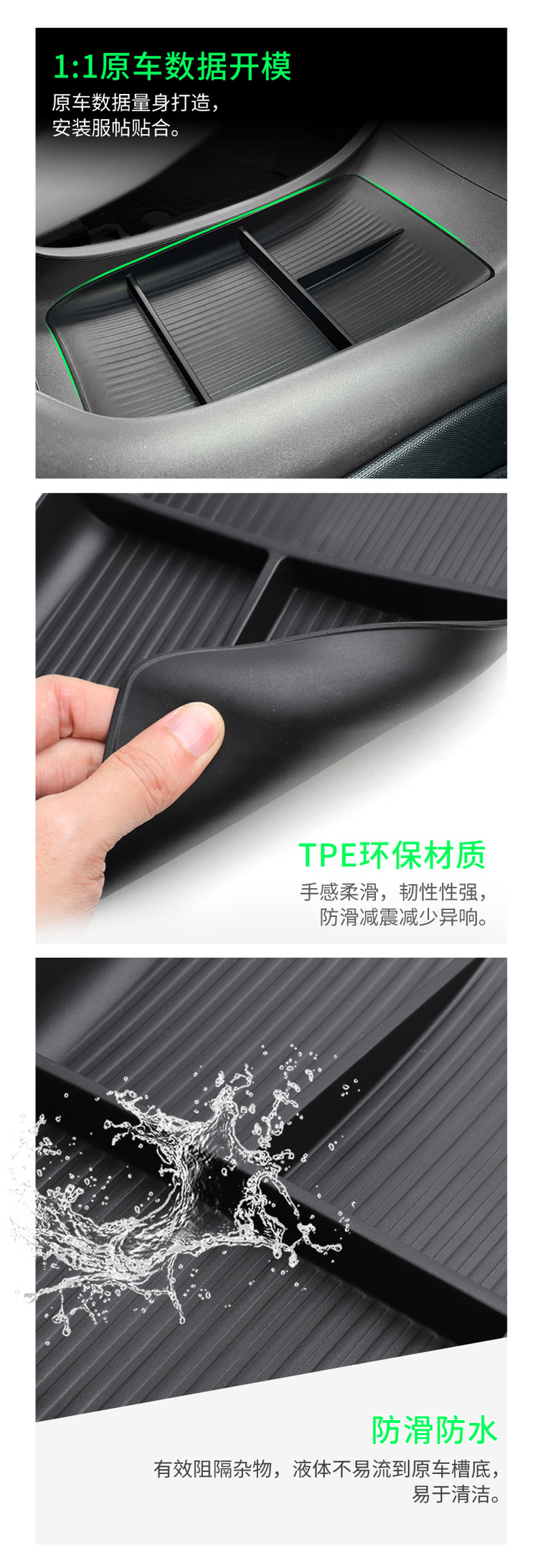 Applicable to 23-25 Zhiji LS6 Central Control Lower Storage Box Car Storage Box Car Interior Supplies Modification Accessories