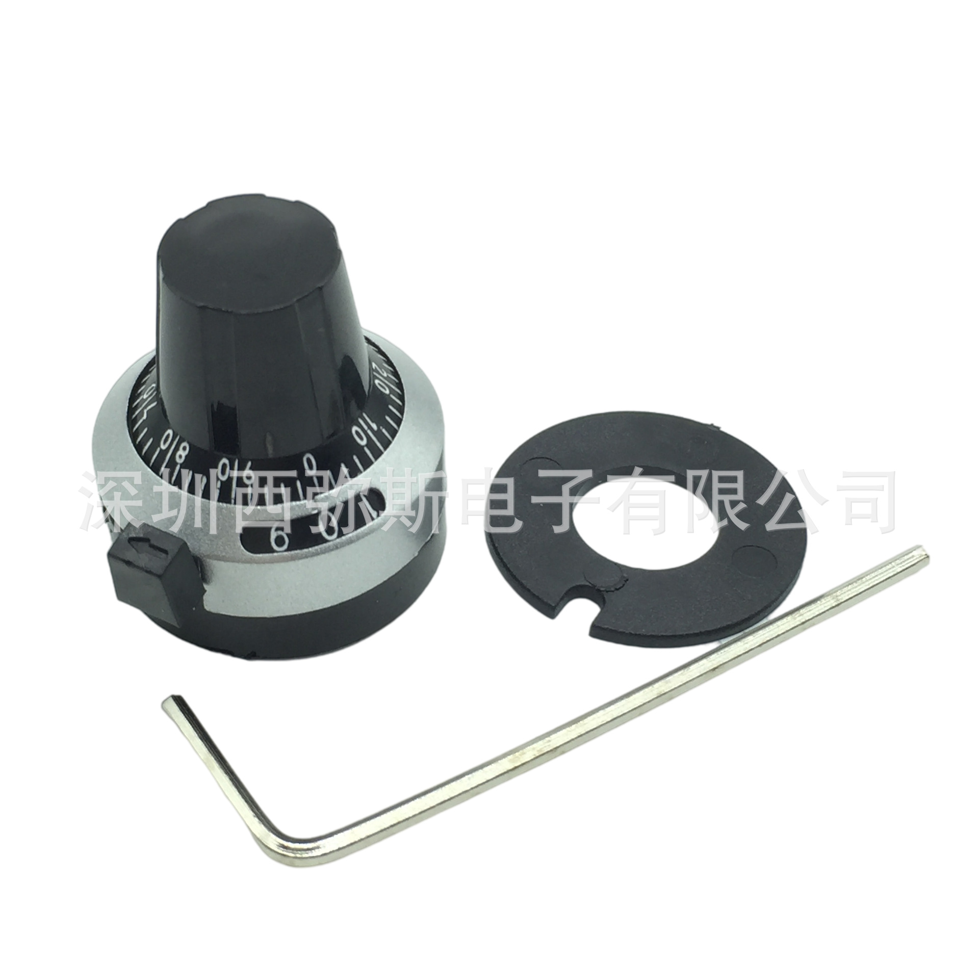 全新数码旋钮 多圈电位器旋钮 数字刻度旋钮 内孔4MM,6MM,6.35MM