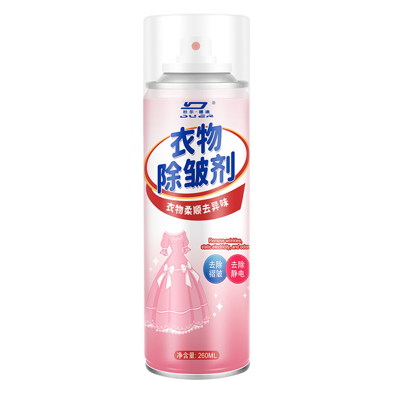 杜爾徳豪の衣類のしわ取り剤の香りを残してスプレーします。|undefined