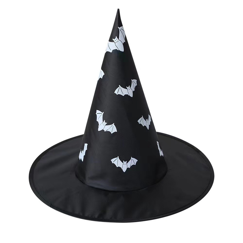 Sombrero de bruja de Halloween transfronterizo Sombrero de bruja de poliestireno Sombrero de bruja Sombrero de brujo negro Harry Potter