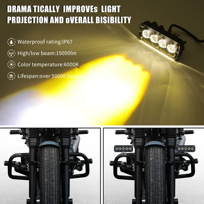 modification light, white and yellow – İşçi projektorları